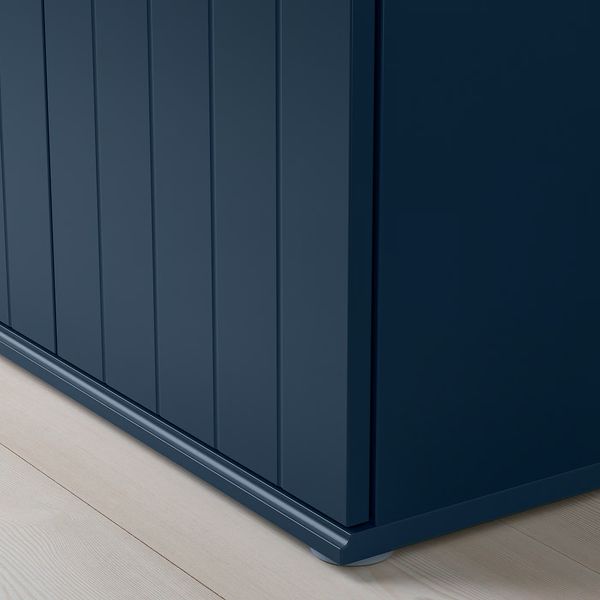 SKRUVBY Шкаф с дверями - черно-синий 70x90 см - фото 6