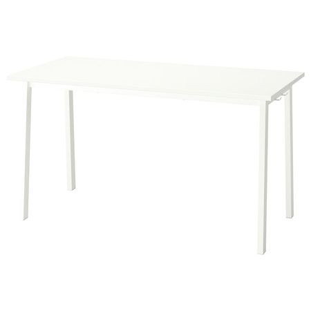 MITTZON Конференц-стол - белый 140x68x75 см