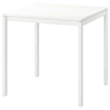Стол, белый 75x75 см IKEA MELLTORP МЕЛЬТОРП 392.271.68