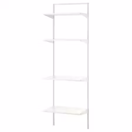 BOAXEL Стеллаж - белый 62x40x201 см