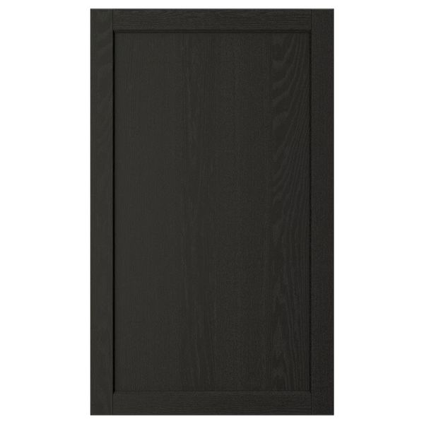 LERHYTTAN Дверь - черная морилка 60x100 см - фото 1