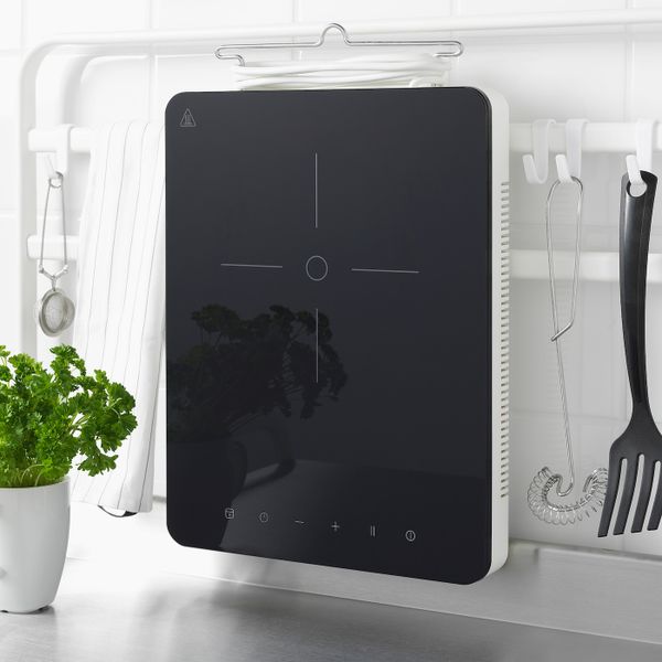 Переносная индукционная панель, белый IKEA TILLREDA ТИЛЛЬРЕДА 003.478.26 - схема-чертеж с размерами