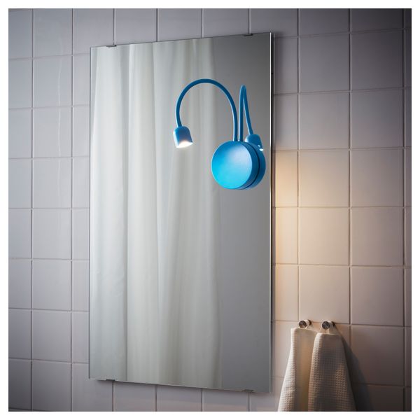 Бра, светодиодный БЛОВИК, с батарейным питанием синий - фото 3