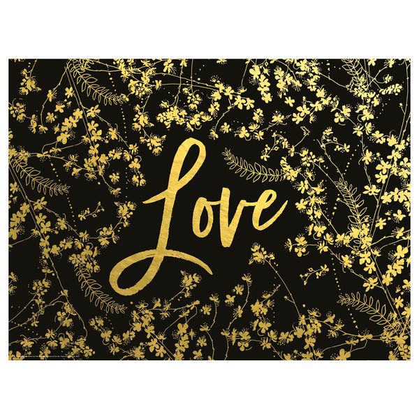 Постер, Позолоченная любовь, 40x30 см IKEA DRÖMBILD ДРЁМБИЛЬД 604.361.03 - фото 1