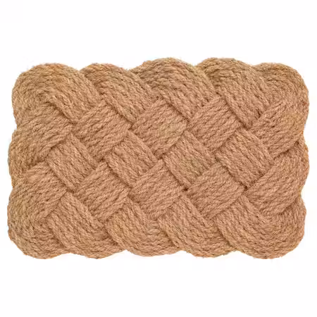 STAVREBY Придверный коврик для дома - ручная работа/спираль естественный 40x60 см