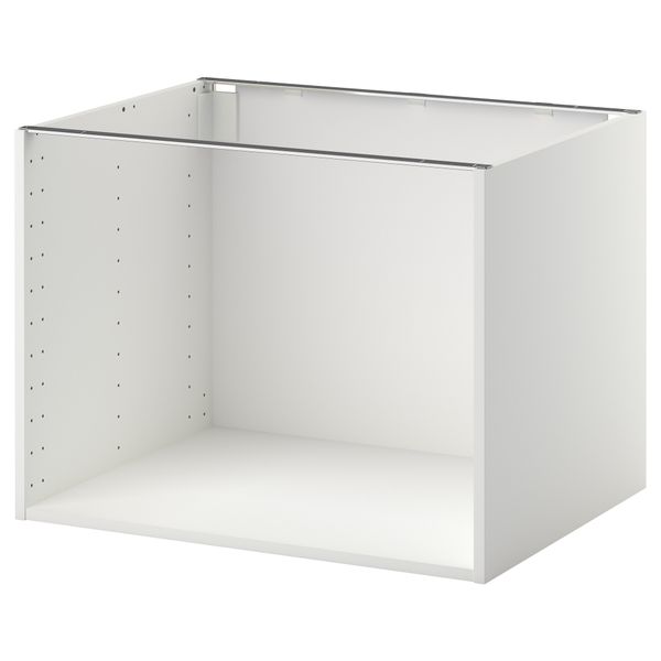 Каркас напольного шкафа МЕТОД, белый - схема-чертеж с размерами