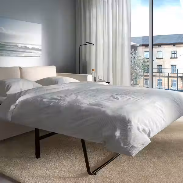 VIMLE 2-местный диван-кровать - Gunnared бежевый - фото 5