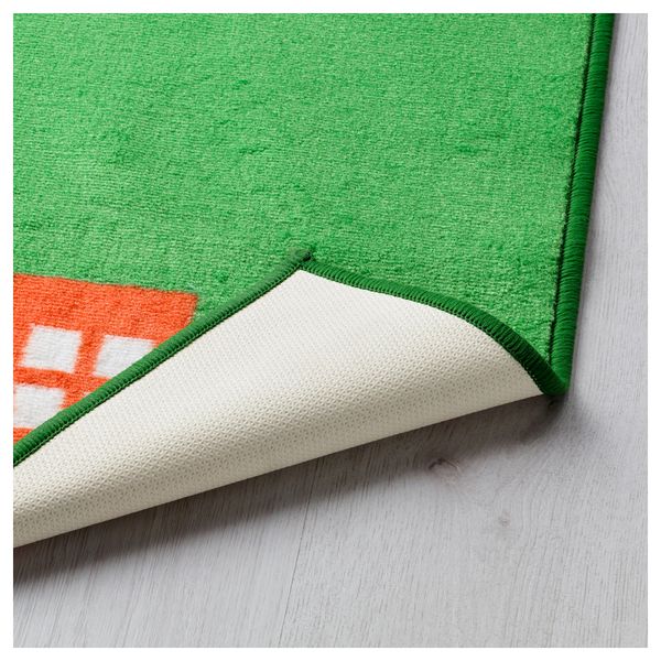 Ковер ХЕММАХОС, зеленый (133x133 см) - схема-чертеж с размерами