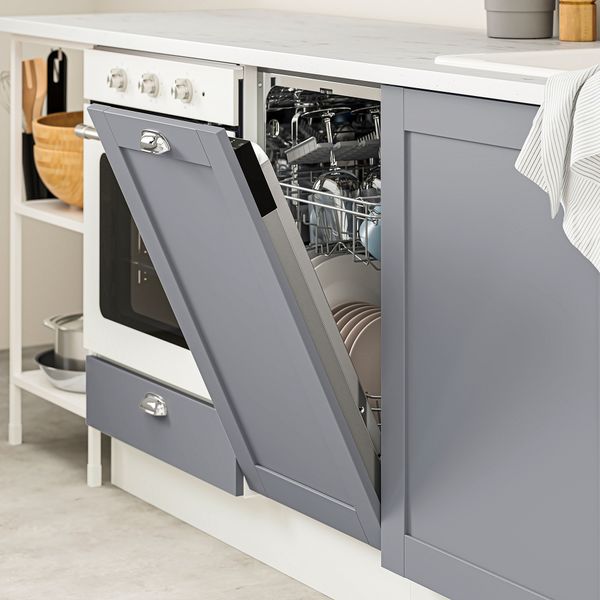 Кухня, белый, серый каркас, 266.5x63.5x222.5 см IKEA BEGIVENHET БЕГИВЕНХЕТ 494.374.01 - фото 9