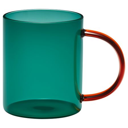 Кружка, разные цвета зеленый, коричневый, 41 сл IKEA SKUGGSTUBB 105.947.17