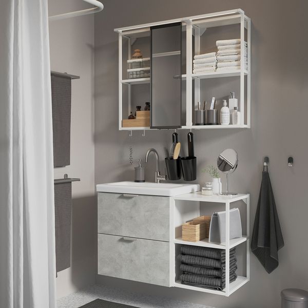 IKEA в интерьере ванной