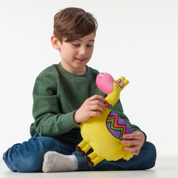 Мягкая игрушка, лама IKEA SAGOSKATT САГОСКАТТ 004.916.25 - фото 3