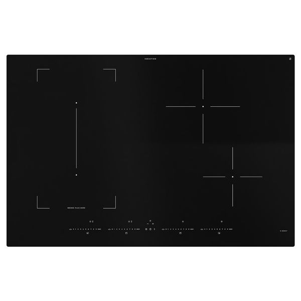 ROGESTAD РОГЕСТАД Индукц варочн панель - IKEA 500 чёрный 78 см - фото 1