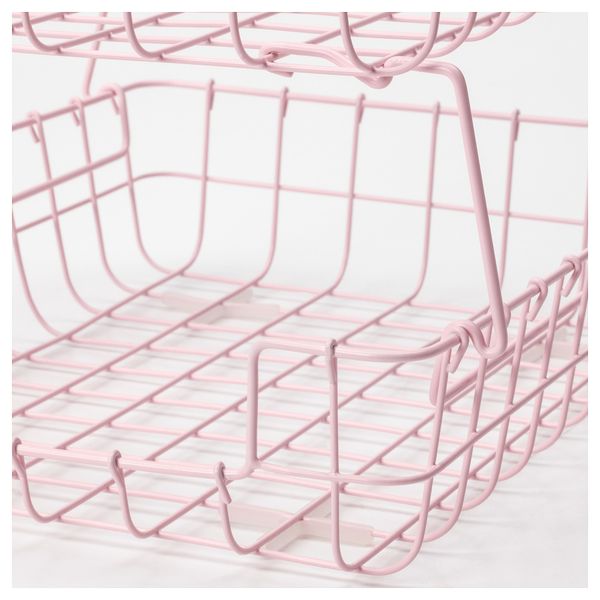 Лоток для корреспонденции ПЛЕЙА, розовый - фото 2