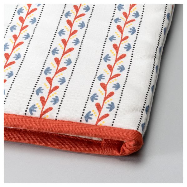 Варежка-прихватка ФИНСТИЛТ, разноцветный - схема-чертеж с размерами