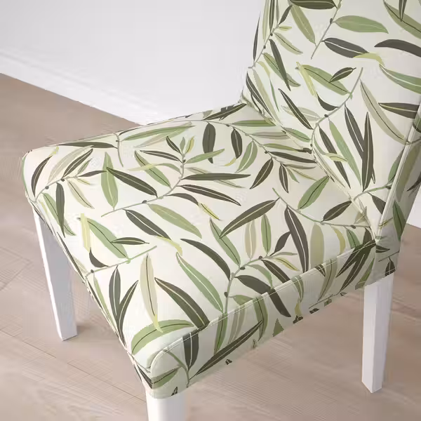 BERGMUND Стул - белый/Fågelfors разноцветный - фото 6