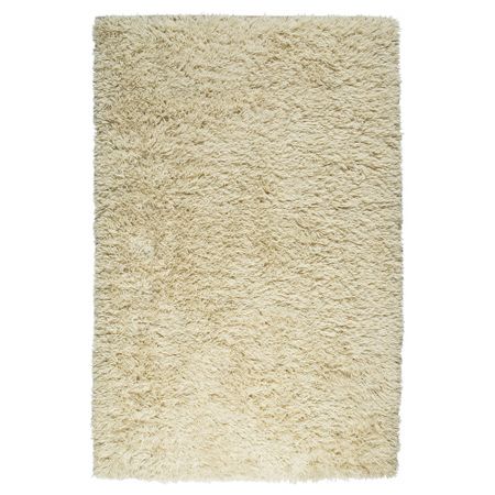 Ковер, длинный ворс ВИТТЕН, белый ручная работа белый