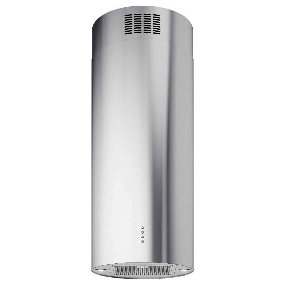 Колпак вытяжного шкафа потолочного крепежа ТУРБУЛЕНС, нержав сталь (43 см) - фото 1