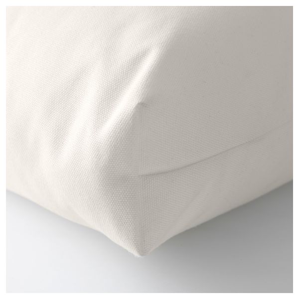 Подушка для садовой мебели КУНГСЭ, белый (62x37 см) - схема-чертеж с размерами