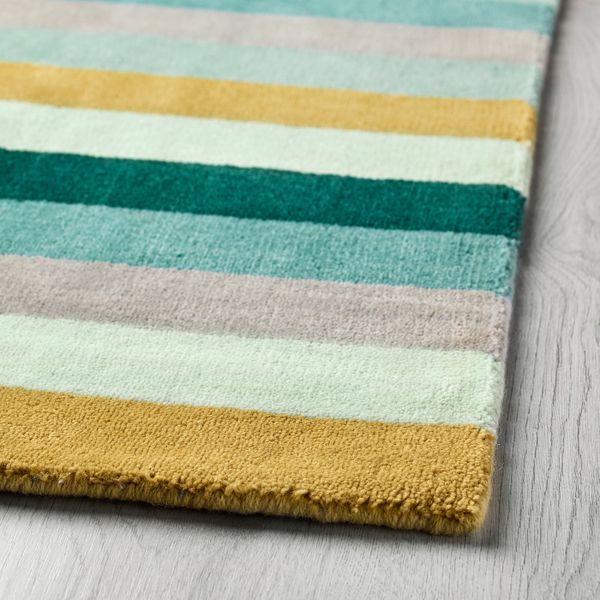 Ковер, короткий ворс, ручная работа/разноцветный 170x240 см IKEA KRÖNGE КРЁНГЕ 003.779.03 - фото 2