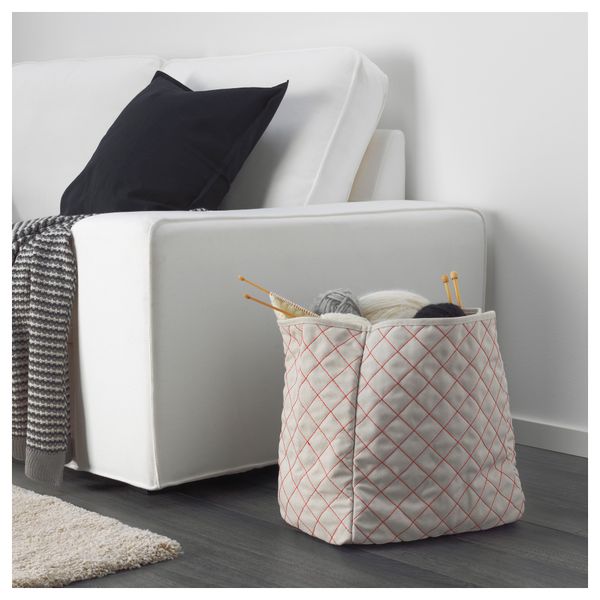 Корзина СКУББАРЕ, неокрашенный, красный (36x25x38 см) - фото 5