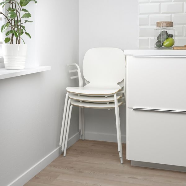 Легкое кресло, белый, Дитмар белый IKEA СВЕН-БЕРТИЛЬ 192.597.49 - фото 3