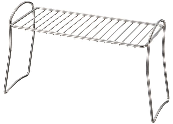 Посудная сушилка-полка, нержавеющая сталь, 13x32 см IKEA VÄLVÅRDA ВОРДАD ВЭЛВОРДАД 704.737.17