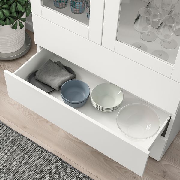 Комбинация для хранения 80x42x301 см IKEA OPPHUS ОПХУС 192.913.58 - схема-чертеж с размерами