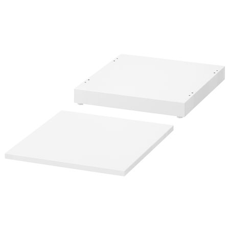 Верхняя панель и цоколь НОРДЛИ, белый