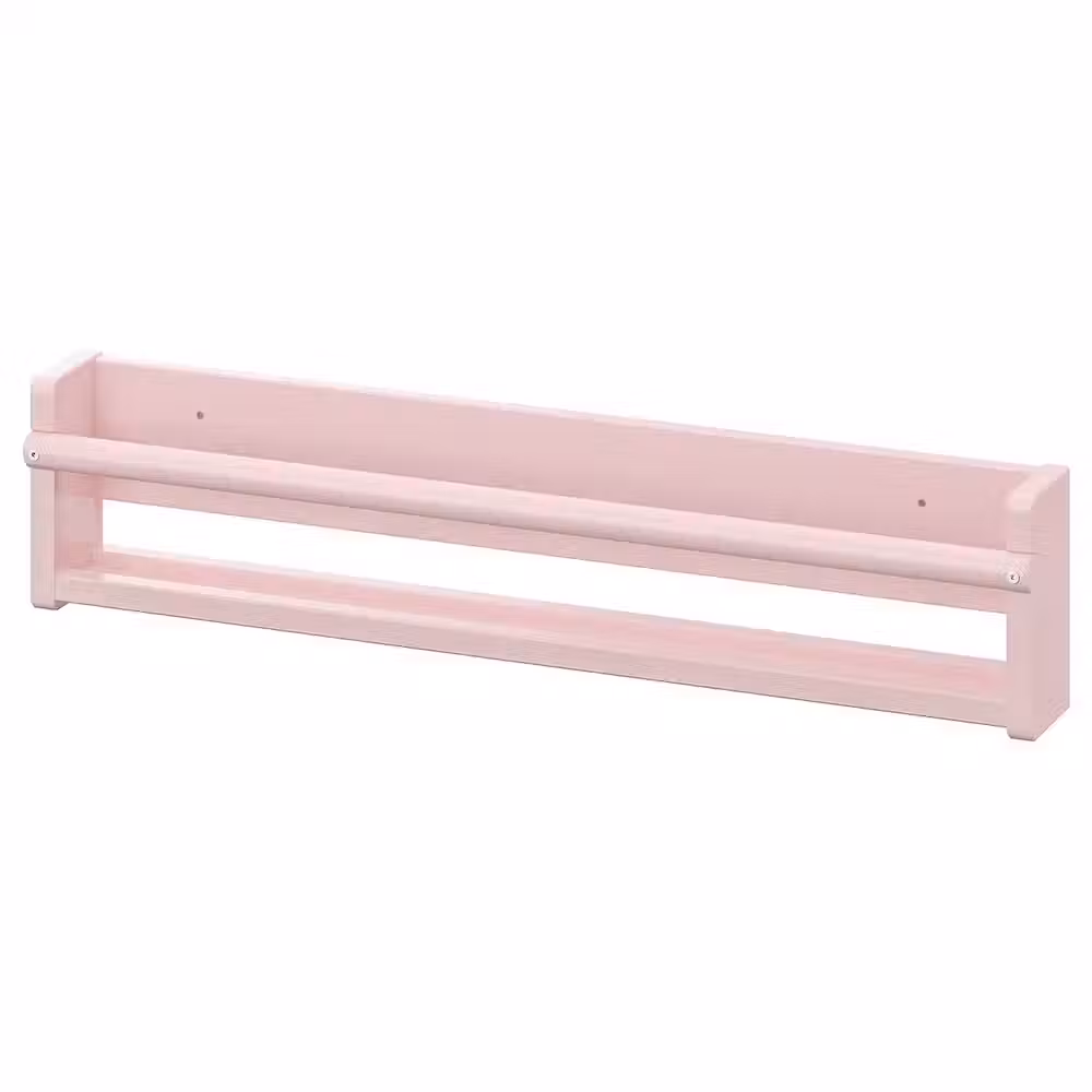 FLISAT Настенный модуль для хранения - бледно-розовый 70x9x16 см - фото 1