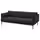 ÄPPLARYD ЭППЛАРЮД 3-местный диван - Gunnared черный/серый