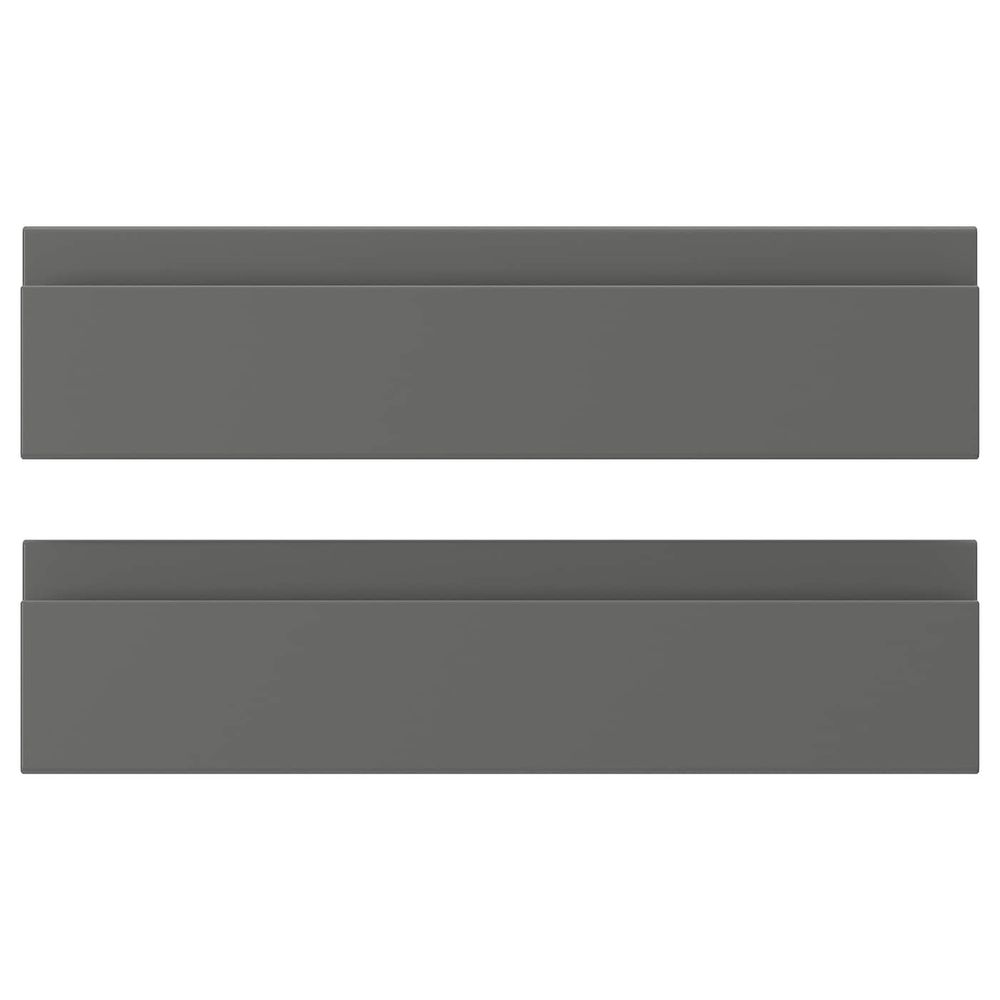 Фронтальная панель ящика, темно-серый 40x10 см IKEA VOXTORP ВОКСТОРП 704.560.20 - фото 1