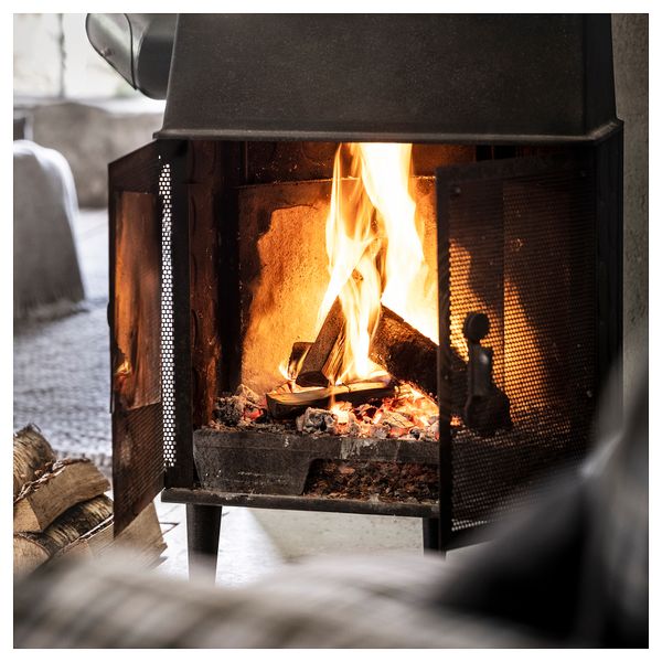 Свеча греющая ароматическая, 3.5 ч, Костер, серый IKEA ENSTAKA 005.024.74 - схема-чертеж с размерами