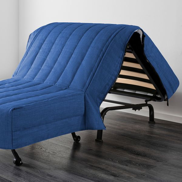 Кресло-кровать, Шифтебу синий IKEA LYCKSELE ЛИКСЕЛЕ 793.878.00 - фото 8