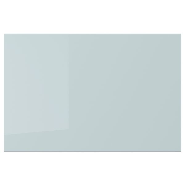 Фронтальная панель ящика, 60x40 см, глянцевый серо-синий светлый IKEA KSTALLARP СТАЛЛАРП КАЛЛАРП 905.201.62 - фото 1