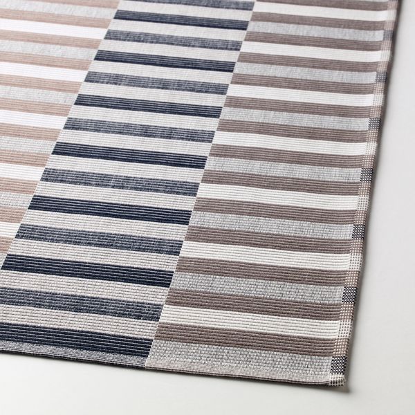 Дорожка настольная, 35x130 см, черный бежевый, белый IKEA MITTBIT 803.435.70 - схема-чертеж с размерами