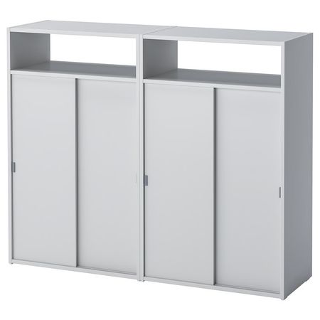SPIKSMED СПИКСМЕД Комбинация шкафов - светло-серый 119x32x97 см