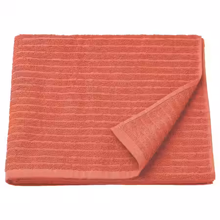 VÅGSJÖN Банное полотенце - оранжево-красный 70x140 см