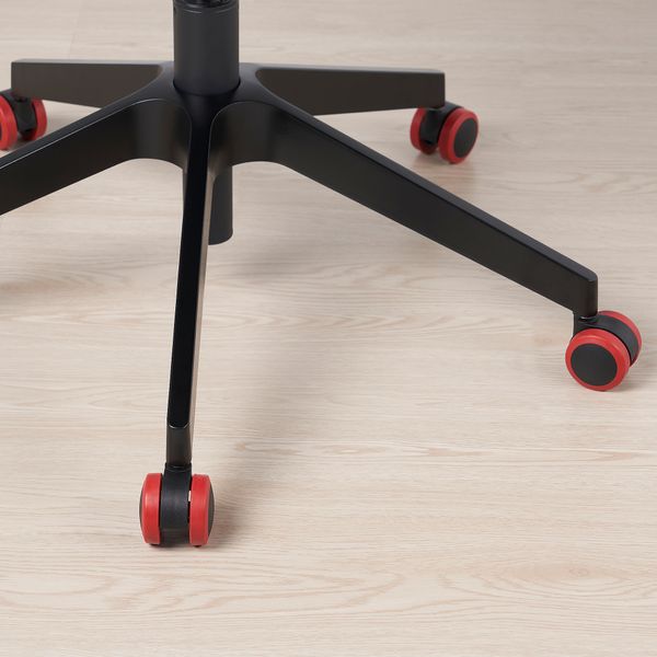 Стул для геймеров, Gunnared черный-серый IKEA GRUPPSPEL УППСПЕЛЬ ГРУППСПЕЛЬ 105.075.84 - фото 7