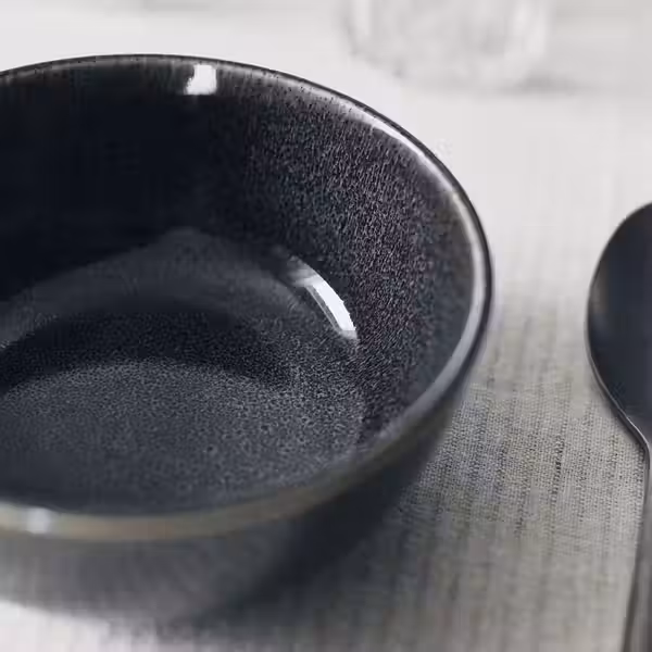 GLADELIG Миска - темно-серый 14 см - фото 4