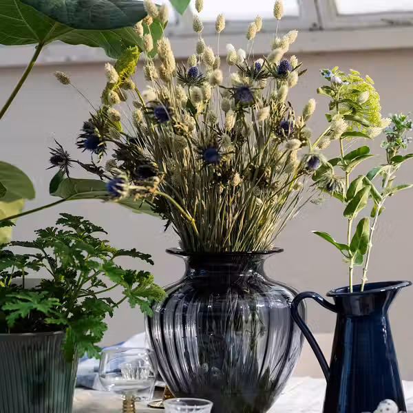 TONSÄTTA Ваза - серый 27 см - фото 4