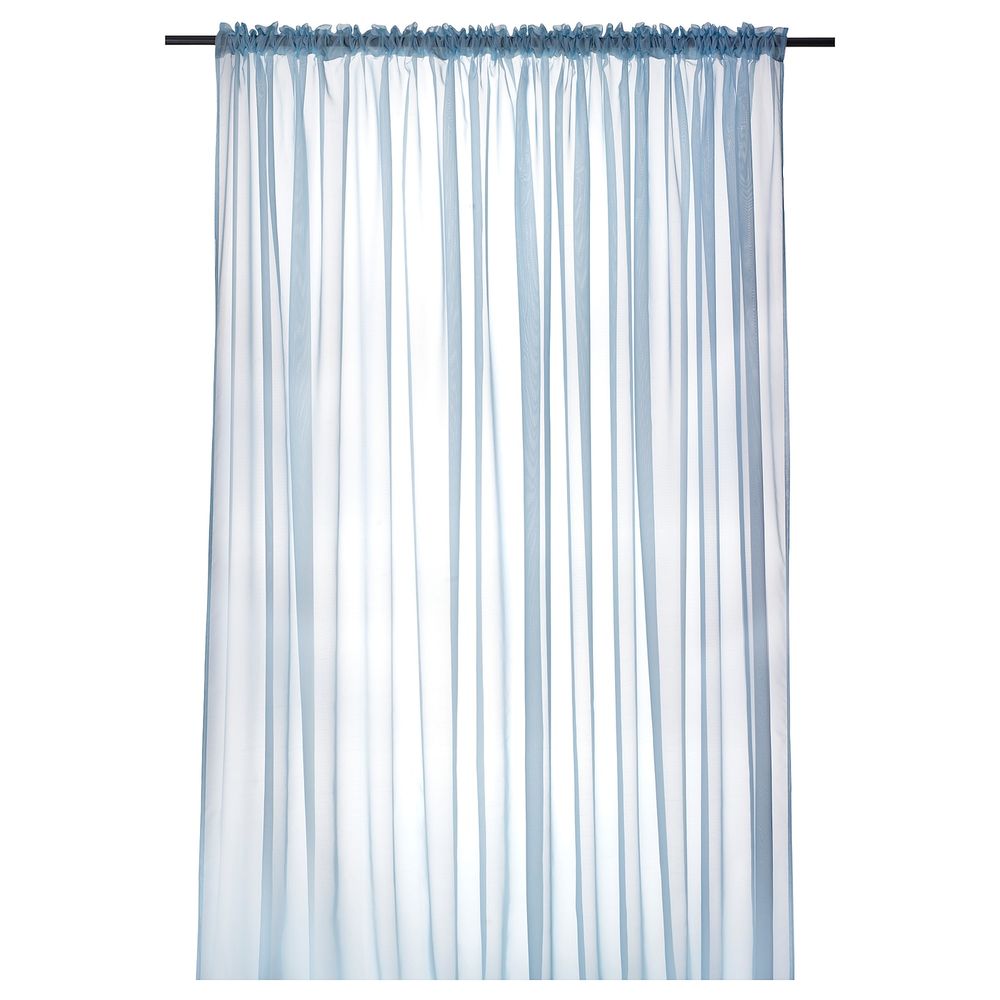 Гардина, синий 300x300 см IKEA REVLUMMER РЕВЛУММЕР 805.204.12 - фото 1