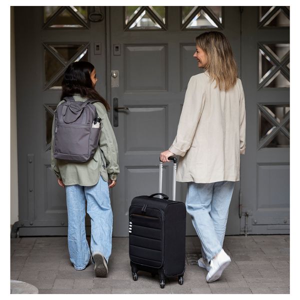 Сумка дорожная на колесах, черный, 34x20x54 см, 30 л IKEA VÄRLDENS ВЭРЛДЕНС 405.199.10 - фото 5