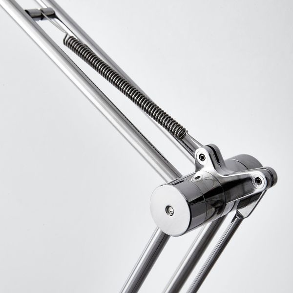 Светильник напольный для чтения, никелированный IKEA ANTIFONI АНТИФОНИ 903.584.72 - схема-чертеж с размерами