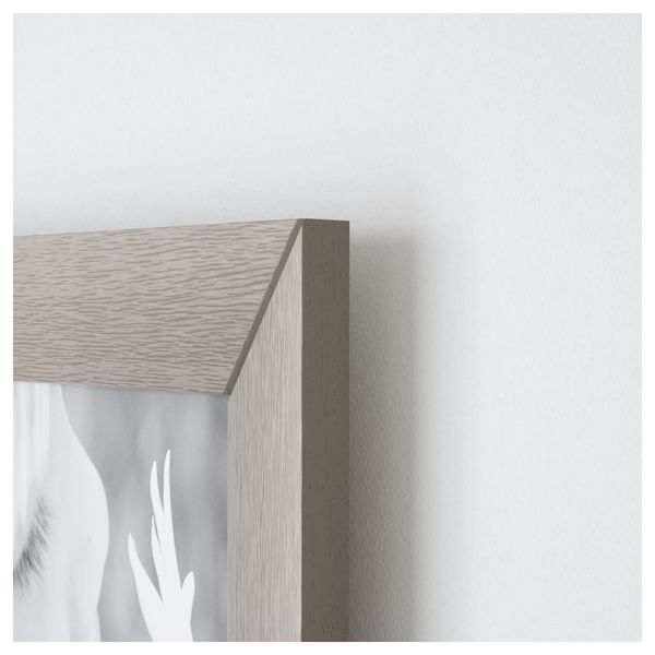 Рама ХАВЕРДАЛЬ, серый (13x18 см) - схема-чертеж с размерами