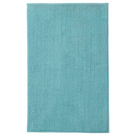Коврик для ванной, бирюзовый 50x80 см IKEA TOFTBO ТОФТБУ 204.799.91