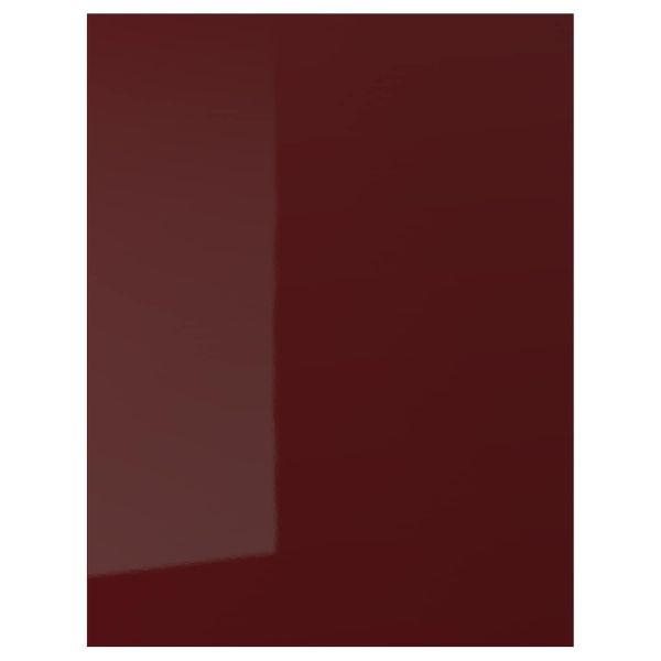 Накладная панель, глянцевый темный красно-коричневый 62x80 см IKEA KALLARP КАЛЛАРП 704.348.39 - фото 1