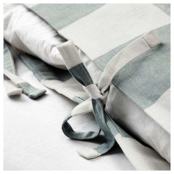 Пододеяльник и 1 наволочка ЭММИ РУТА, зеленый, белый - фото 3