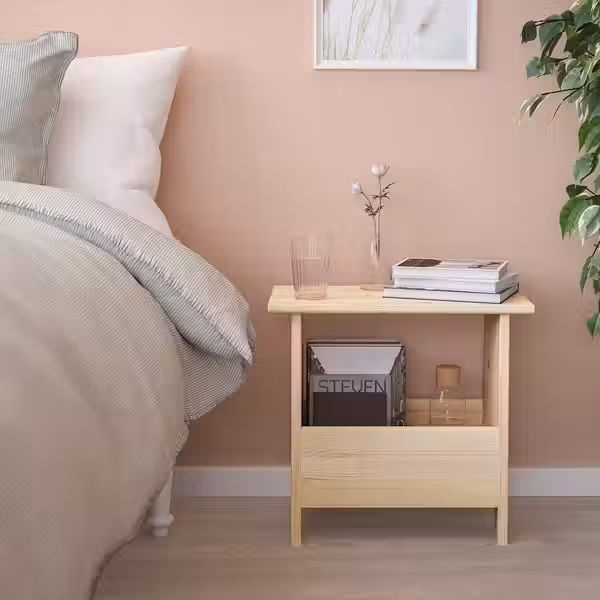 PERJOHAN Табурет c ящиком - сосна - фото 5