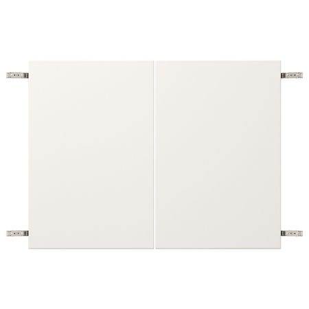 Пара дверец с петлями, белый 80x60 см IKEA VEDDINGE ВЕДДИНГЕ 892.850.85
